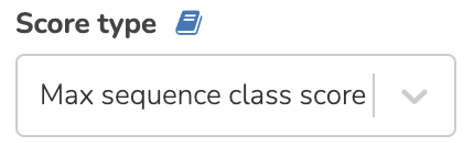 Score dropdowns with direct documentation links